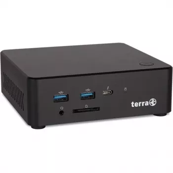 TERRA Micro 7000C GREENLINE Intel® Core™ i7 i7-1355U 16 GB DDR5-SDRAM 500 GB SSD Windows 11 Pro Micro PC Mini PC musta