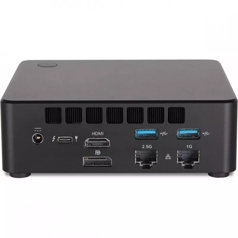 TERRA Micro 7000C GREENLINE Intel® Core™ i7 i7-1355U 16 GB DDR5-SDRAM 500 GB SSD Windows 11 Pro Micro PC Mini PC musta