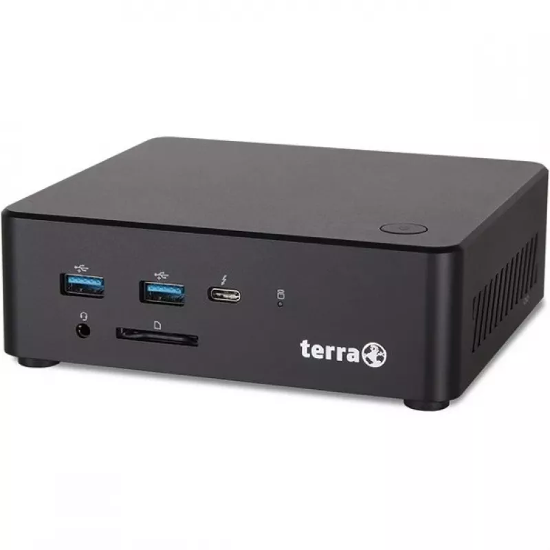 TERRA Micro 7000C GREENLINE Intel® Core™ i7 i7-1355U 16 GB DDR5-SDRAM 500 GB SSD Windows 11 Pro Micro PC Mini PC musta