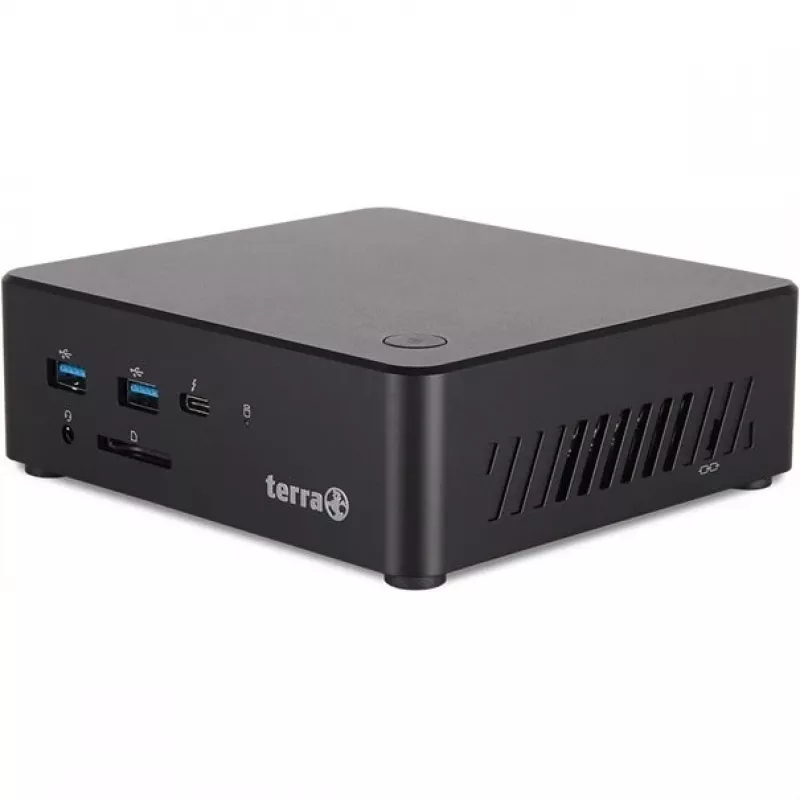 TERRA Micro 7000C GREENLINE Intel® Core™ i7 i7-1355U 16 GB DDR5-SDRAM 500 GB SSD Windows 11 Pro Micro PC Mini PC musta