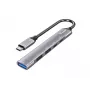 Equip 5-porttinen USB 3.0/2.0 -keskitin USB-C PD:llä