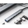 Equip 5-porttinen USB 3.0/2.0 -keskitin USB-C PD:llä