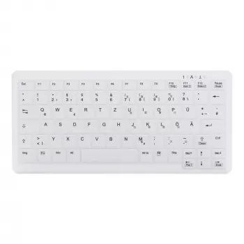 Contour Design Active Key Contour ClassicClean lääketieteellinen näppäimistö IP68 Mini langaton valkoinen DE C4110