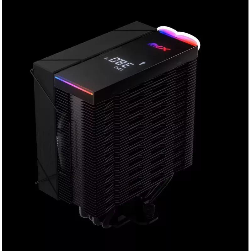 XPG MAESTRO PLUS 42SA CPU-ilmajäähdytin, ilmajäähdytin, 12 cm, musta