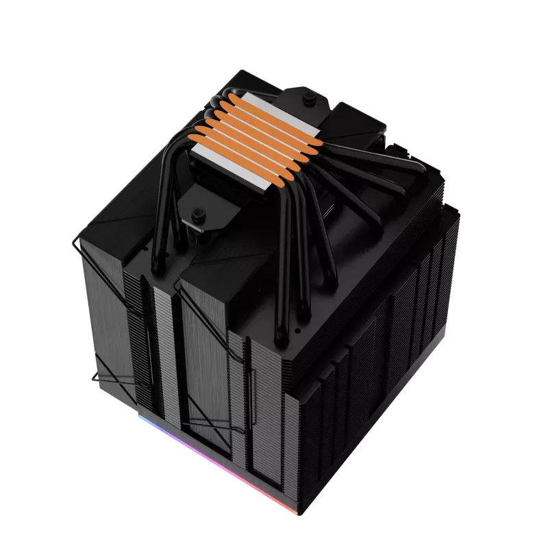 XPG MAESTRO PLUS 62DA CPU-ilmajäähdytin, ilmajäähdytin, 12 cm, musta