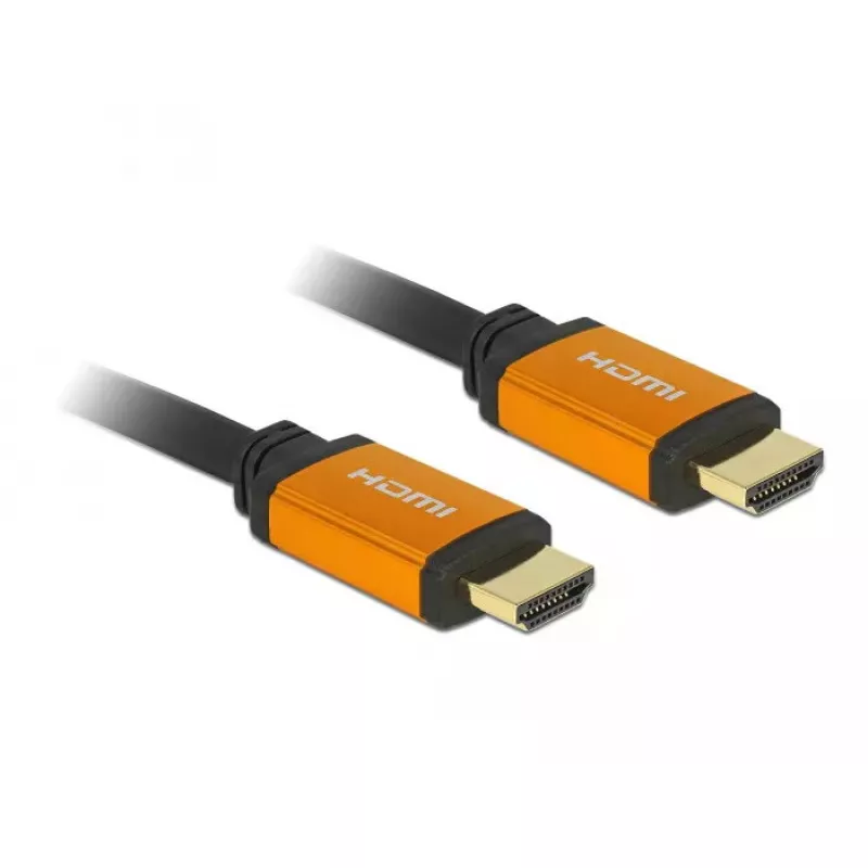 HDMI-kaapeli DeLOCK 86987 3 m HDMI Type-A standardi musta keltainen
