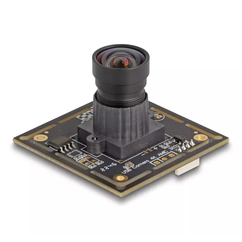 Verkkokamera DeLOCK 12073 8,3 MP 3840 x 2160 USB 2.0 musta