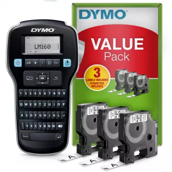 DYMO LabelManager 160 Valuepack tarratulostin lämpösiirto 160 x 160 DPI 12 mm/s D1 QWERTZ