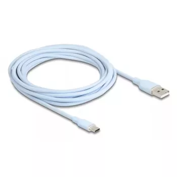 DeLOCK USB-kaapeli USB 2.0 4 m USB A USB C sininen 81224