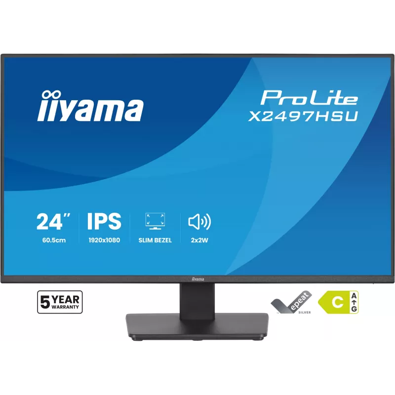 IIYAMA ProLite X2497HSU-B1 näyttö 23,8