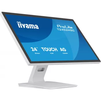iiyama ProLite T2452MSC-W1AG tietokonenäyttö 60,5 cm (23,8 inch) 1920 x 1080 pikseliä Full HD LED kosketusnäyttö valkoinen