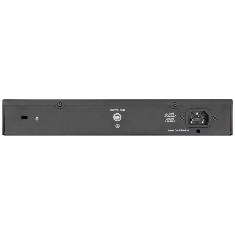 D-Link DGS-1100-18PV2 verkkokytkin Managed L2 Gigabit Ethernet (10/100/1000) Power over Ethernet (PoE) 1U musta