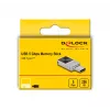 USB-muistitikku DeLOCK 256GB USB-C 3.2 Gen 1 metallikotelo