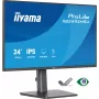 Tietokonenäyttö IIYAMA ProLite XB2493HSU-B1 60,5 cm (23,8 tuuman) Full HD IPS LED, 1920×1080, 1 ms, 178° katselukulma, USB-keskitin, kaiuttimet, musta