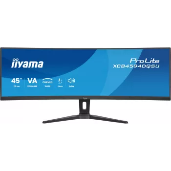Tietokonenäyttö IIYAMA XCB4594DQSU-B1 44 tuuman (111.8 cm) Curved Dual QHD 5120×1440 VA LED, 2 ms, USB-C, USB 3.2, VESA, kaiuttimet