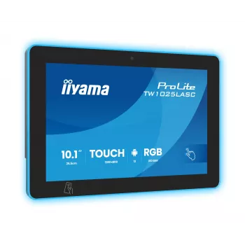 Näyttö iiyama ProLite TW1025LASC-B3PNR 10,1 inch (25,6 cm) WXGA IPS LED kosketusnäyttö, 1280x800, 16:10, USB-keskitin, kaiuttimet, VESA, musta