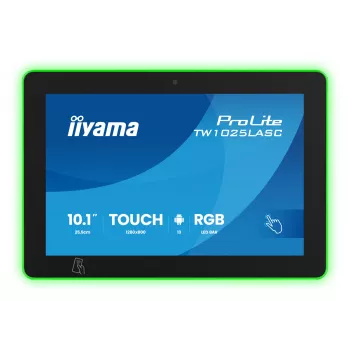 Näyttö iiyama ProLite TW1025LASC-B3PNR 10,1 inch (25,6 cm) WXGA IPS LED kosketusnäyttö, 1280x800, 16:10, USB-keskitin, kaiuttimet, VESA, musta