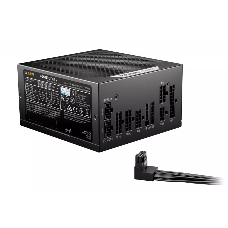 be quiet POWER ZONE 2 | 1200 W virtalähde 20+4-pin ATX ATX musta