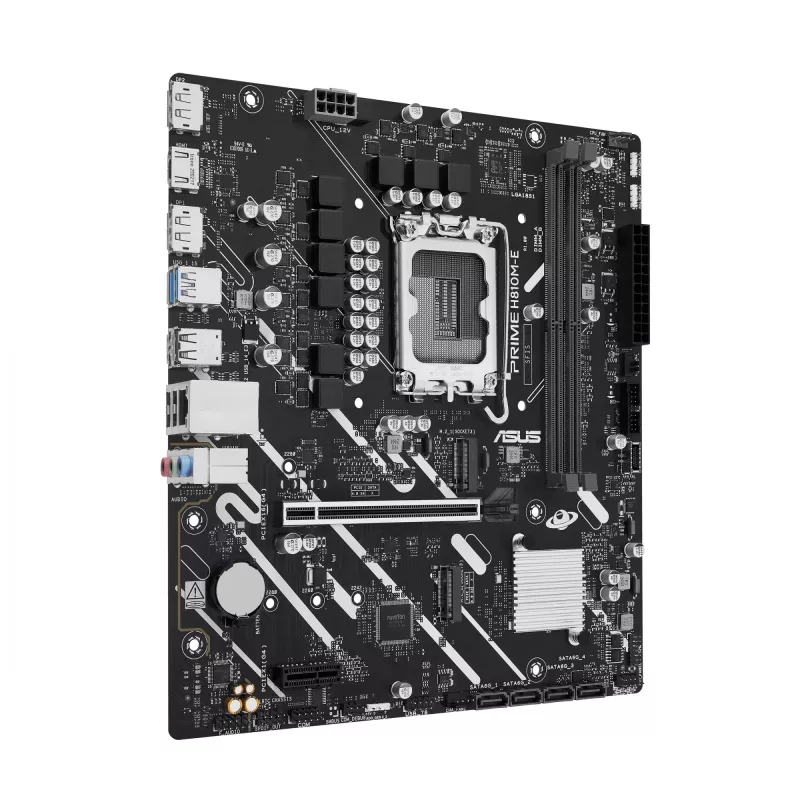 ASUS PRIME H810M-E-CSM emolevy LGA1851 Intel H810 mATX, 2×DDR5, 2×DisplayPort, 1×HDMI