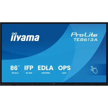Interaktiivinen taulunäyttö IIYAMA TE8613A-B2AG 85,6