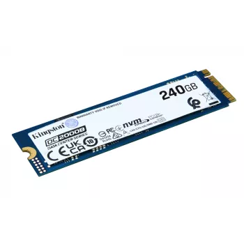 Kingston Technology 240G DC2000B PCIe 4.0 M.2 2280 yritys-SSD (ilman jäähdytyssiiliä)