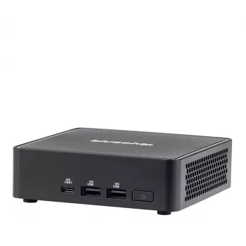 bluechip BUSINESSline L1551 *vihreä* Intel Core 5 120U 16 GB DDR5-SDRAM 500 GB SSD Windows 11 Pro -minitietokone musta