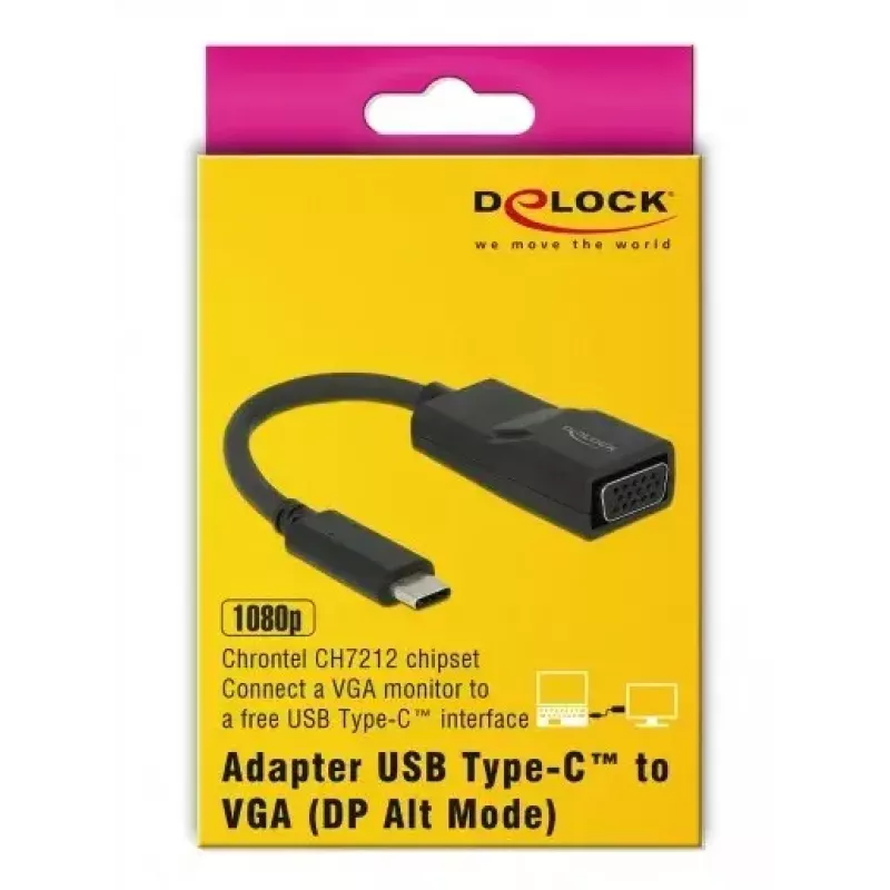 USB-näytönohjainadapteri DeLOCK 63923
