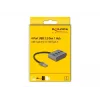 DeLOCK 63190 USB-keskitin 3.2 Gen 1 Type-A 5000 Mbit/s musta