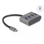 DeLOCK 63223 USB 3.2 Gen 1 Type-C -keskitin 5000 Mbit/s musta