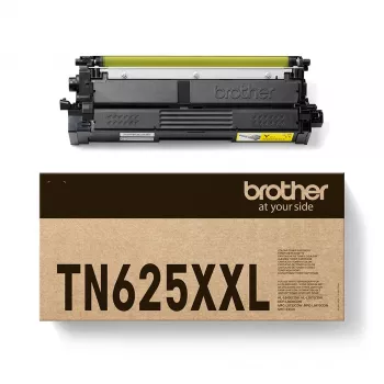 Värikasetti Brother TN-625XXLY keltainen, alkuperäinen, kesto 6500 sivua, 1 kpl