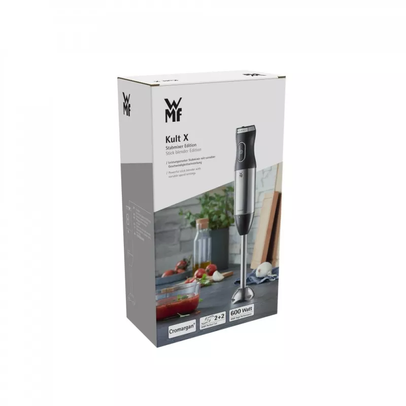 WMF Kult X 04165500 sauvasekoitin 600 W musta, metalli