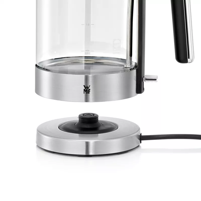 WMF Lono 0413150011 sähköinen vedenkeitin 1,7 l 3000 W kromi, läpinäkyvä