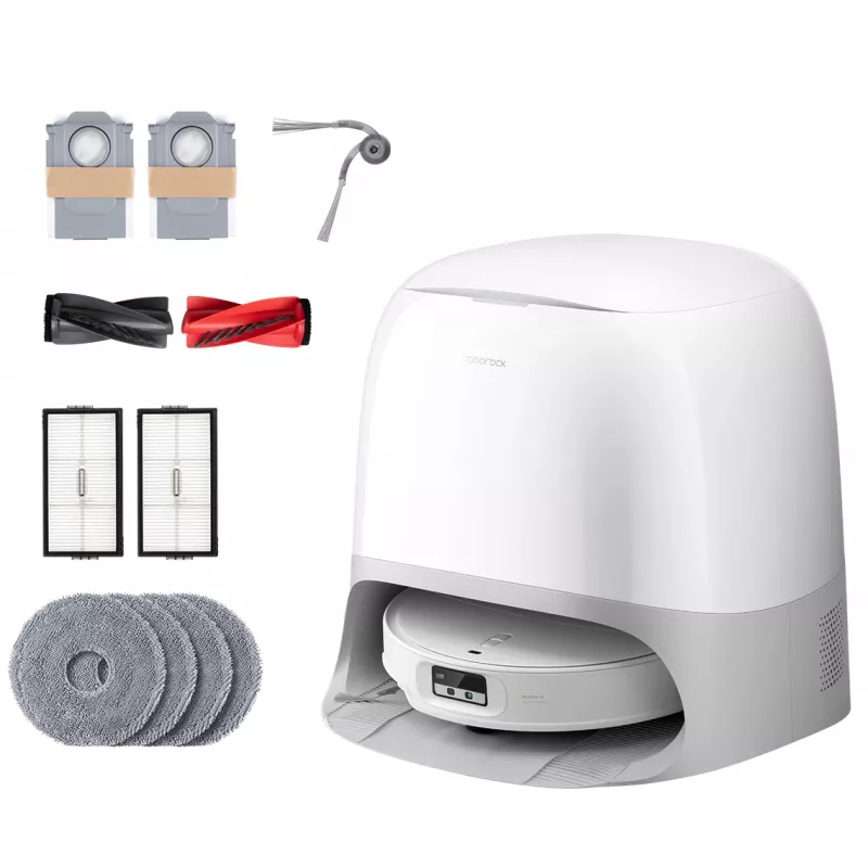 Roborock Qrevo Curv 2 ProX valkoinen