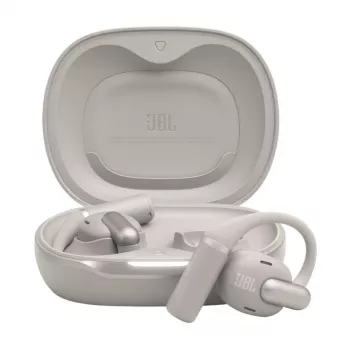 Kuulokemikrofoni JBL Sense Pro TWS korvakoukku puheluihin ja musiikkiin, 20–40000 Hz, USB‑C-latausteline, harmaa, 95,2 g