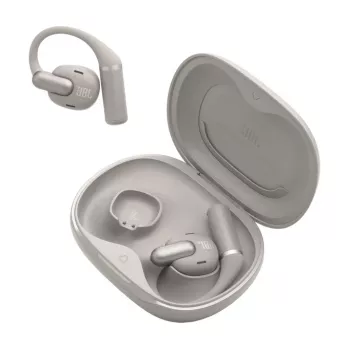 Kuulokemikrofoni JBL Sense Pro TWS korvakoukku puheluihin ja musiikkiin, 20–40000 Hz, USB‑C-latausteline, harmaa, 95,2 g
