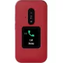 Peruspuhelin Doro Leva E30 taittuva puhelin, 2,8 tuuman (7,11 cm) 320x240, Single-SIM, 0,3 MP kamera, 1150 mAh, IP55, punainen/valkoinen