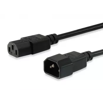 Virtakaapeli Equip 112101 musta 3 m C13 C14 liitin