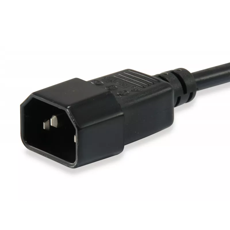 Virtakaapeli Equip 112101 musta 3 m C13 C14 liitin