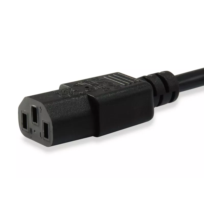 Virtakaapeli Equip 112101 musta 3 m C13 C14 liitin