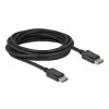 DeLOCK DisplayPort-kaapeli 8K 60 Hz 40 Gbps 5 m