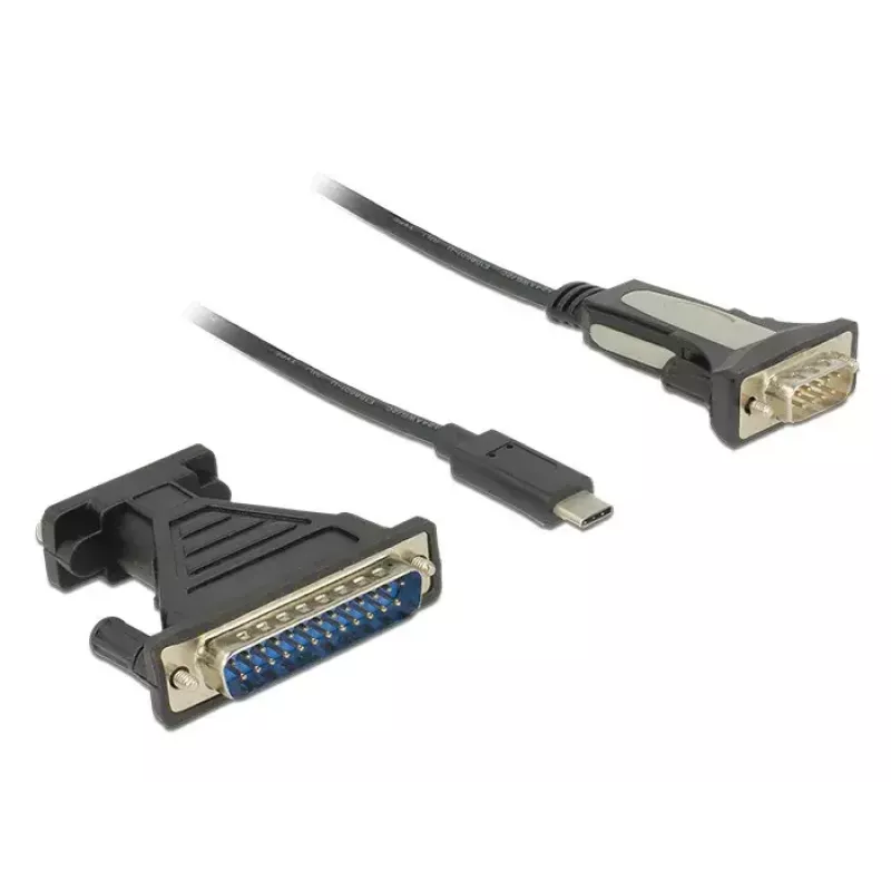 Sarjakaapeli DeLOCK 62904 musta 1,8 m DB-9