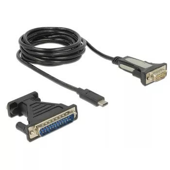 Sarjakaapeli DeLOCK 62904 musta 1,8 m DB-9