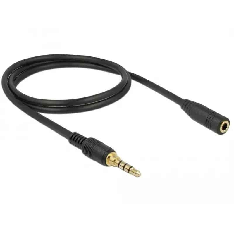 Audiokaapeli DeLOCK 85631 2 m 3,5 mm musta