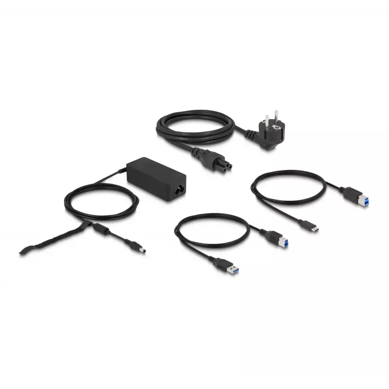 DeLOCK USB-telakka Dual DisplayPort 4K USB 3.2 LAN audio