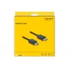 DeLOCK DisplayPort-kaapeli 16K 30 Hz 8K 60 Hz 40 Gbit/s 3 m