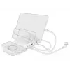 Vapaasti seisova laturi DeLOCK USB- ja langaton laturi 2 x USB Type-C PD + 3 x USB Type-A 110 W