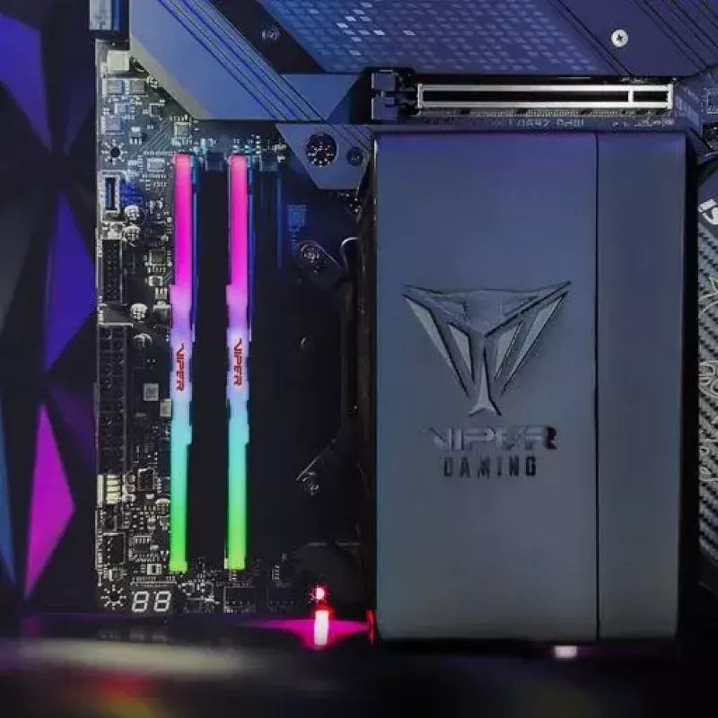 64 GB Patriot DIMM 5200 (2x 32 GB) Dual-Kit (musta, PVVR564G520C40K, Viper Venom RGB, INTEL XMP)