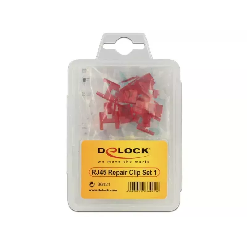 Kaapelikiinnike DeLOCK 86421 RJ45 monivärinen 40 kpl