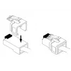 Kaapelikiinnike DeLOCK 86421 RJ45 monivärinen 40 kpl