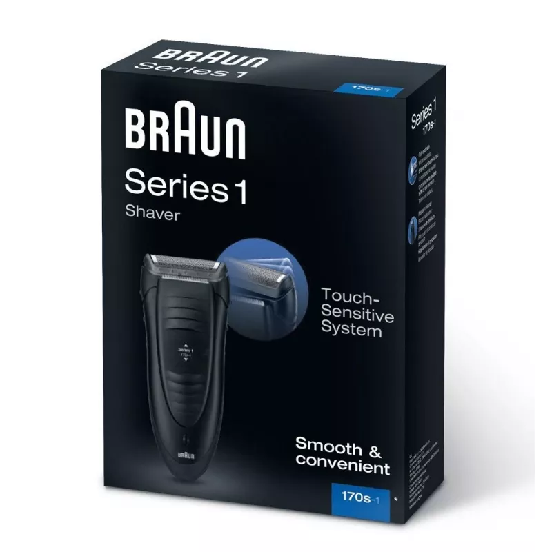 Braun Series 1 -170 kalvosarja-ajokone trimmeri musta